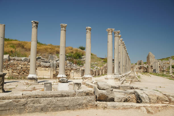 istock Perge Ancient City in Antalya, Turkiye 1447628407