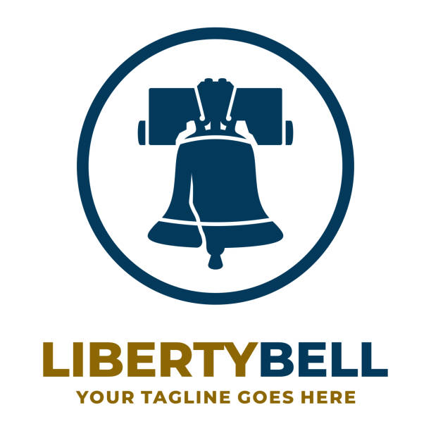 自由の鐘のイラストベクター画像 - liberty bell点のイラスト素材／クリップアート素材／マンガ素材／アイコン素材