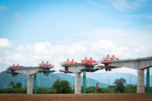 construction of bridges, railways