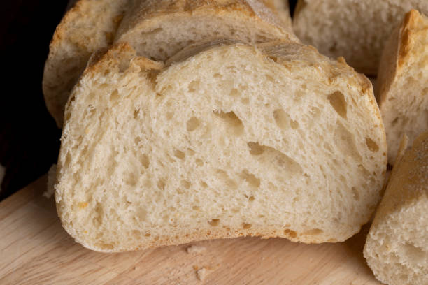 istock Sliced wheat loaf of fresh bread 1447661653
