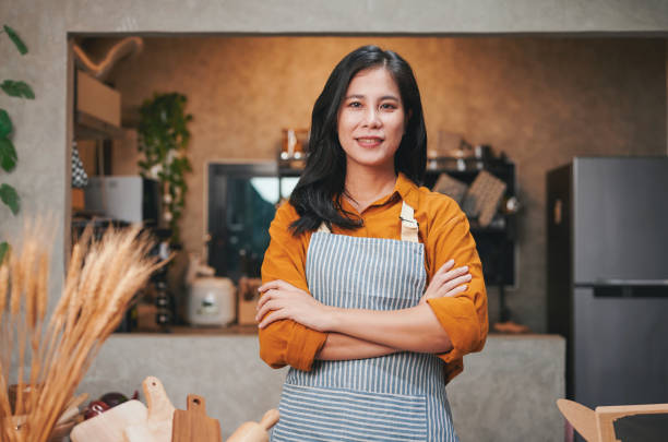 istock Woman entrepreneur. 1447665743