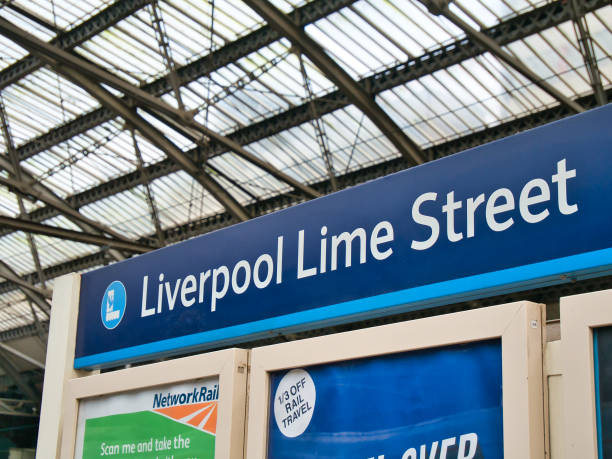 Passengers leaving a train and heading for the ticket barrier, at Liverpool Street. Station in London. March 2024