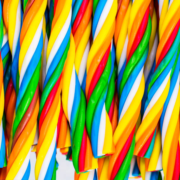 Jelly chewable long spirals