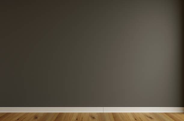 istock Background white wall room in new house 1447673668