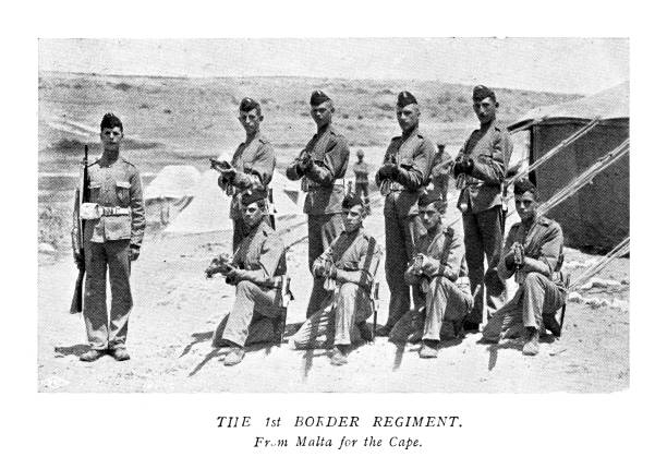 istock 19th c illustration 1st Border Regiment Boer War; The Navy & Army Illustrated 1899 1447677660