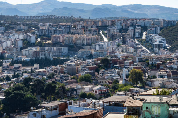 istock colored city of Kusadasi 1447692008