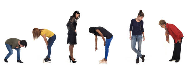 istock women searching at floor on white background 1447696235