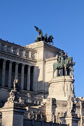 The altar of the fatherland in Rome