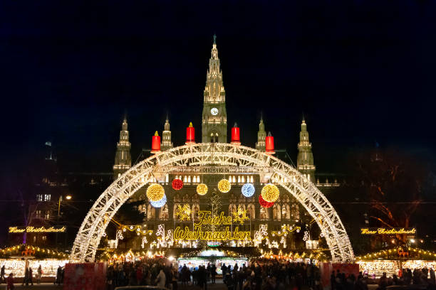 istock Christmas market in Vienna 1447710316