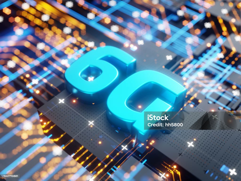 6g Computers 6g Cpu Circuit Board Cloud Computing Stock Photo - Download Image Now ...