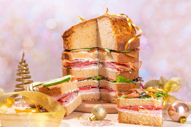 istock Christmas gastronomic panettone 1447734404
