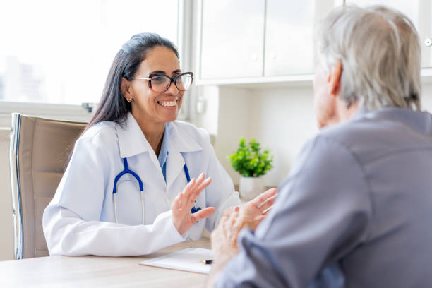 istock Medical doctor attending a patient 1447738683