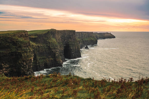 istock Cliffs of Moher at sunset, County Clare, Ireland 1447765164
