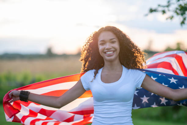 istock Patriotic Teenager 1447765206