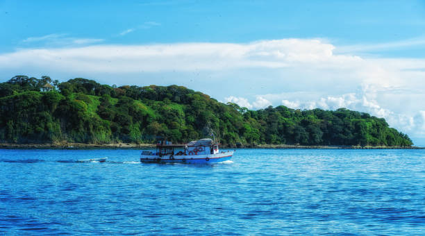 istock The Pearl Islands archipelago in the Pacific ocean, Panama 1447774572