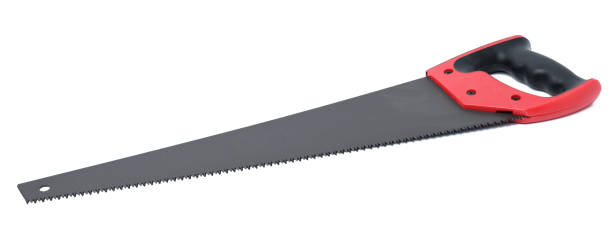 istock New hand saw with a rubber red handle on a white isolated background 1447775912