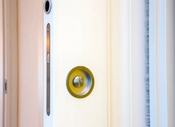 istock sliding wooden door 1447779857