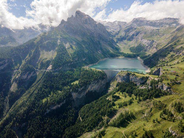 istock water dam power plant, green renewable energy 1447792191