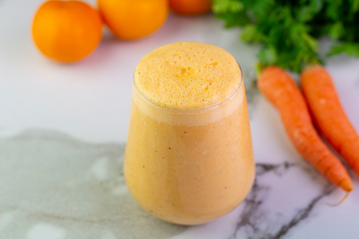 tasty carrot cooler smoothie