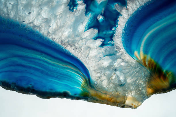 istock Slice Of Agate Crystal 1447808011