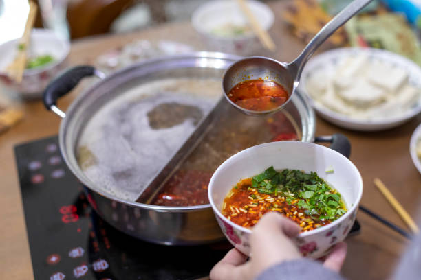 istock Chinese traditional gourmet hot pot 1447808690