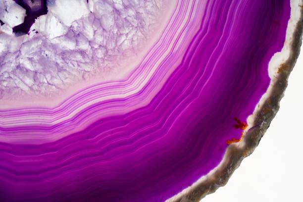 istock Slice Of Agate Crystal 1447810756