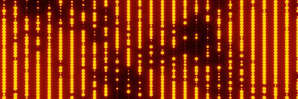 istock Abstract graphic orange color grid digital futuristic bokeh circle background 1447814115