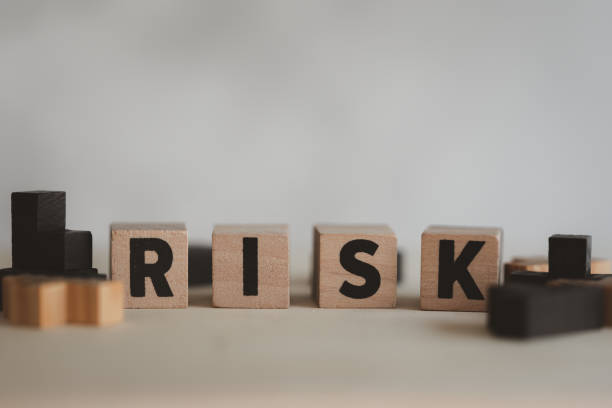 istock Risk assessment, decision to accept business result in uncertainty, unpredictable situation concept 1447815028