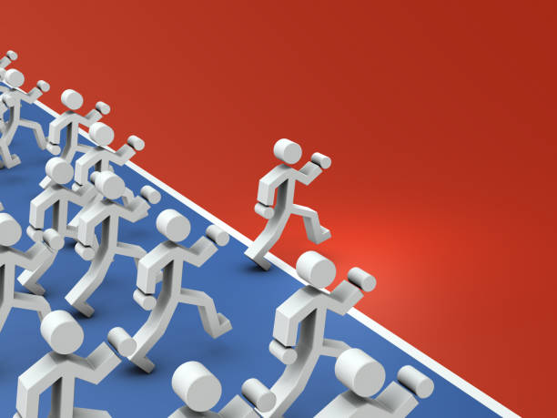 istock A corps that crosses borders and invades enemy occupied territories. A concept that represents a counterattack and the recapture of territory. high morale army. 3d rendering. 1447829669
