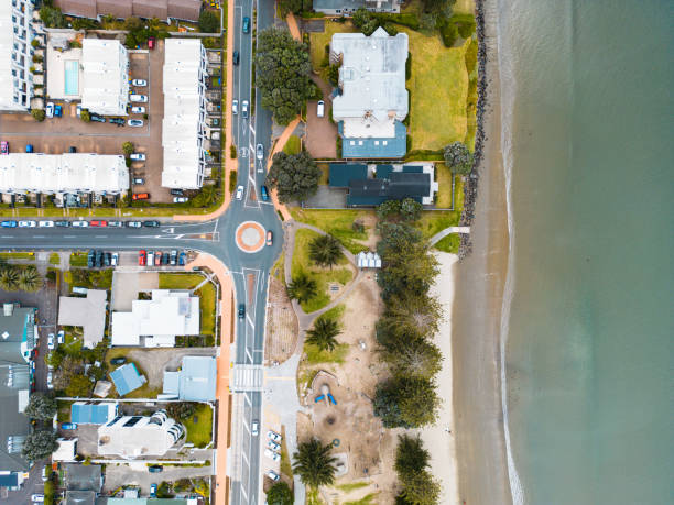 istock Road intersection , transportation by the sea. 1447829773