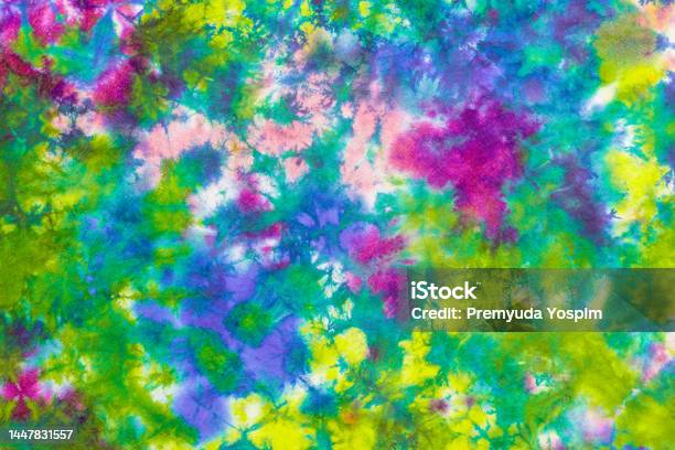 Tie Dye Texture Background Stock Photo - Download Image Now - Tie Dye, Blue,  Backgrounds - iStock