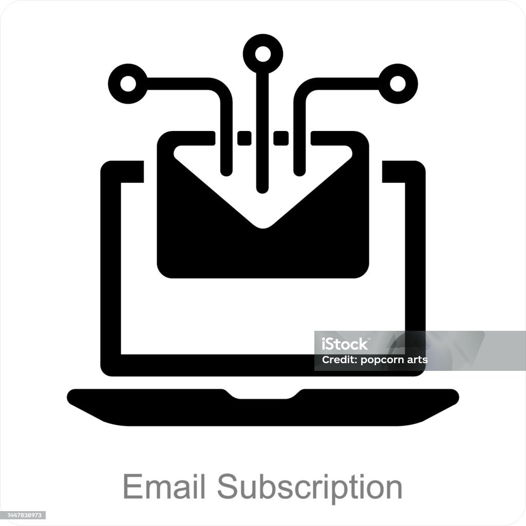 Mail Subscriptions Icon Email Subscription Stock Illustration - Download Image Now - Concepts ...