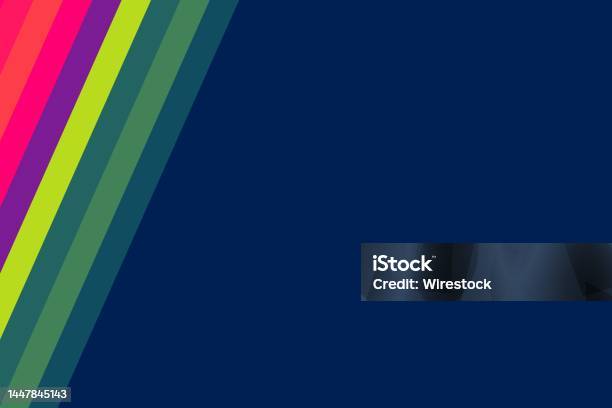 Background Simple Linear Design Creative Geometric Rainbow Linear Background Design Simple Bac Stock ...