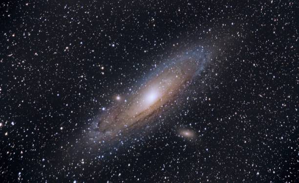 istock Beautiful view of Andromeda galaxy 1447854689
