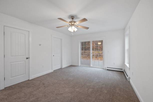 istock Interior of an empty house for sale 1447857134