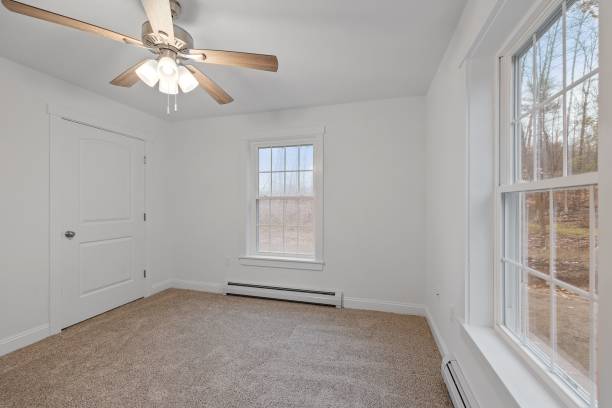 istock Interior of an empty house for sale 1447857224