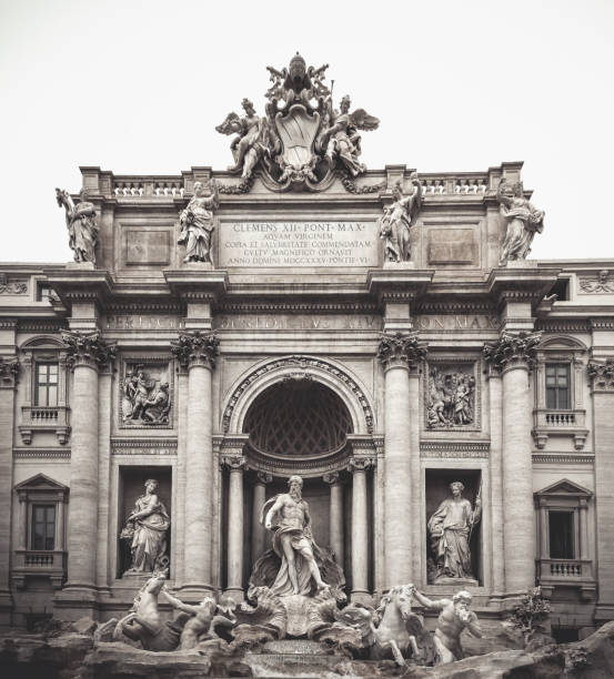 istock The famous trevi fountain in Rome 1447868772