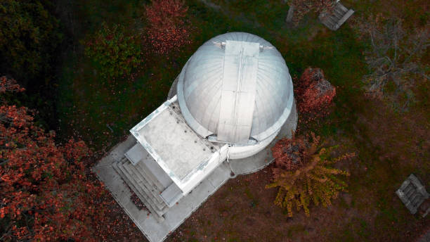 istock Astronomical observatory for science research of space and cosmos. 1447877445