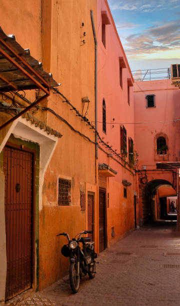 istock Marrakech medina alley 1447877831