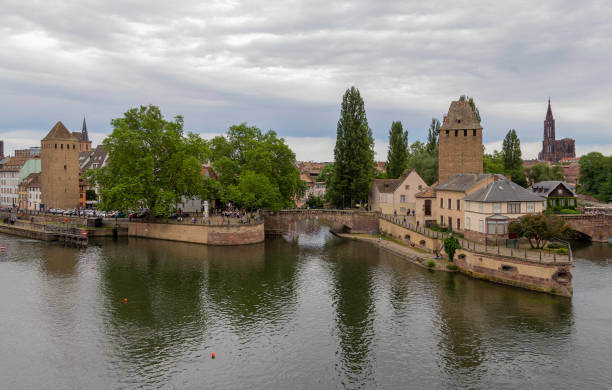 istock Around Covered Bridges in Strasbourg 1447880833