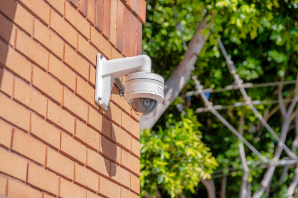 istock Wall-mounted surveillance camera outdoors in San Francisco, California 1447880976