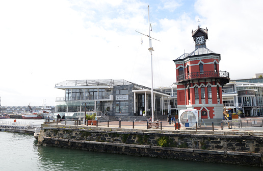 Viaduct Harbour Marina in Auckland, New Zealand