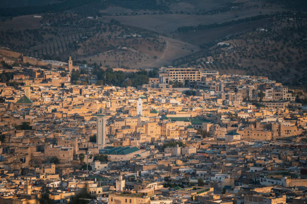 istock Fez, Morocco cityscape in morning 1447885169