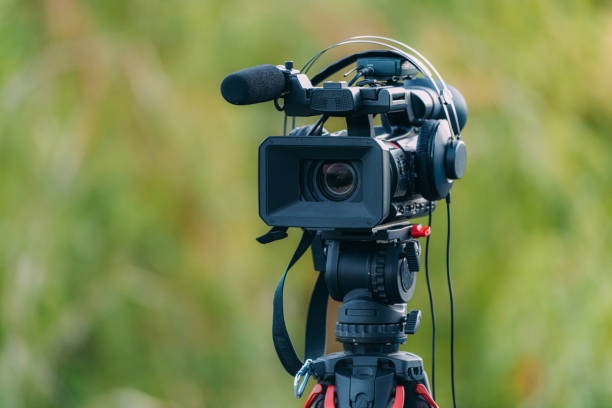 istock Camera at an Outdoor Event 1447896348
