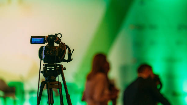 istock Camera at an Outdoor Event 1447897539