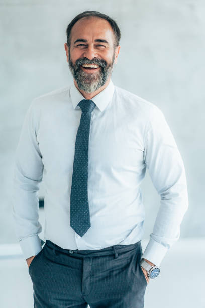 istock Portrait of businessman 1447897765