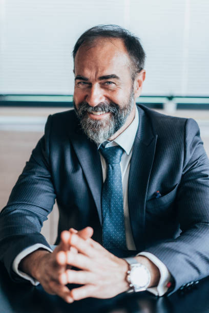 istock Portrait of businessman 1447897769