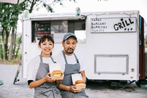 istock Happy small business owners 1447901360