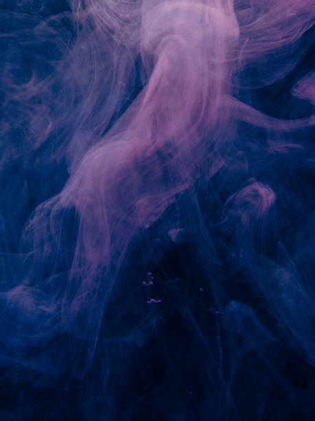 istock Acrylic colors and ink in water 1447902579