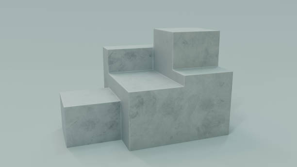 istock 3D illustration of pedestal podium 1447908646